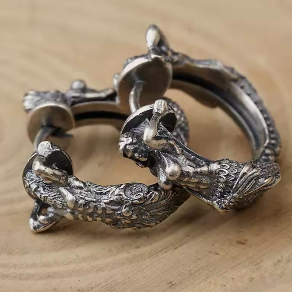 Poseidon & Amphitrite~ Ariel Triton Mermaid Merman Nymph Sea Creature Siren Hoop - Picture 3 of 16